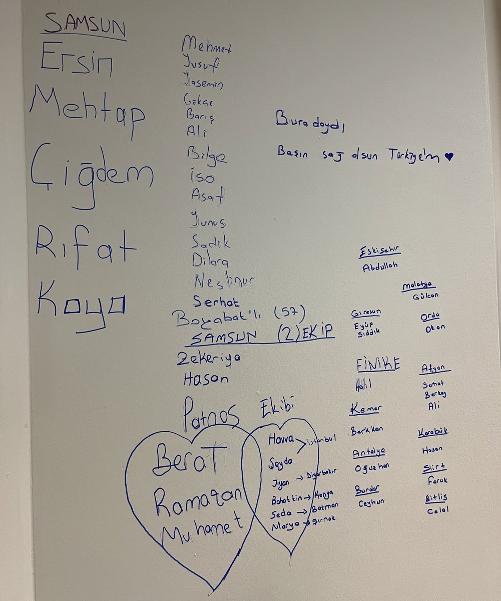 Hiç tanımadığımız insanlarla bir olmak tarifi olmayan duygular