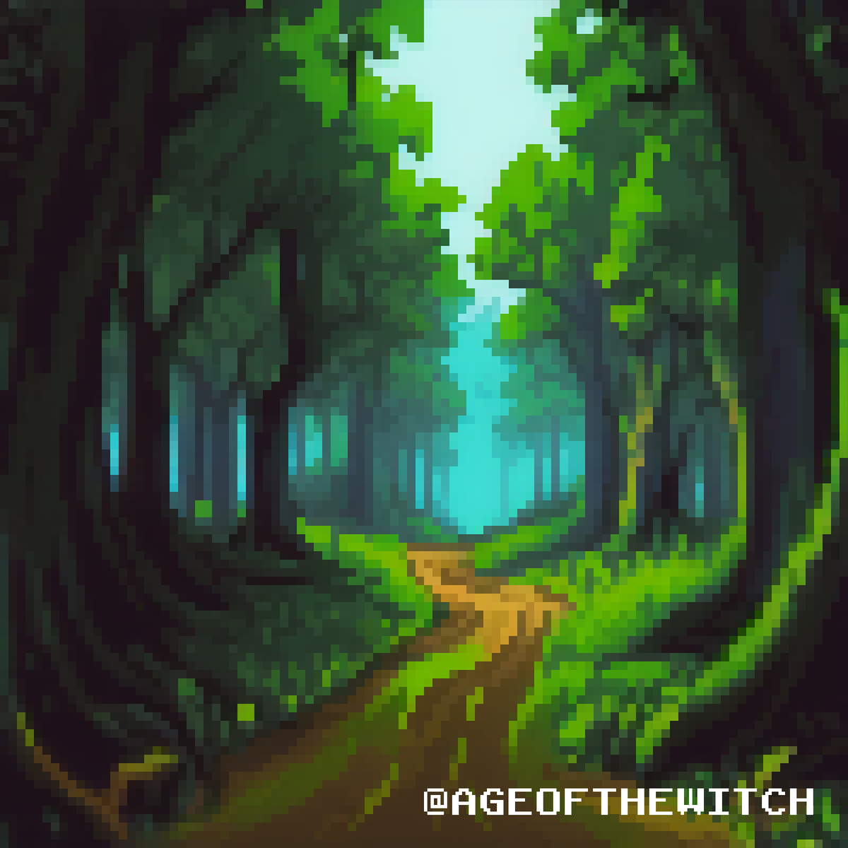 Would you walk down this path? 🌳

#forestfriday #pixelart #pixeldailies  #indiegamedev #gamedev  #indiedev #pixel_dailies #ドット絵