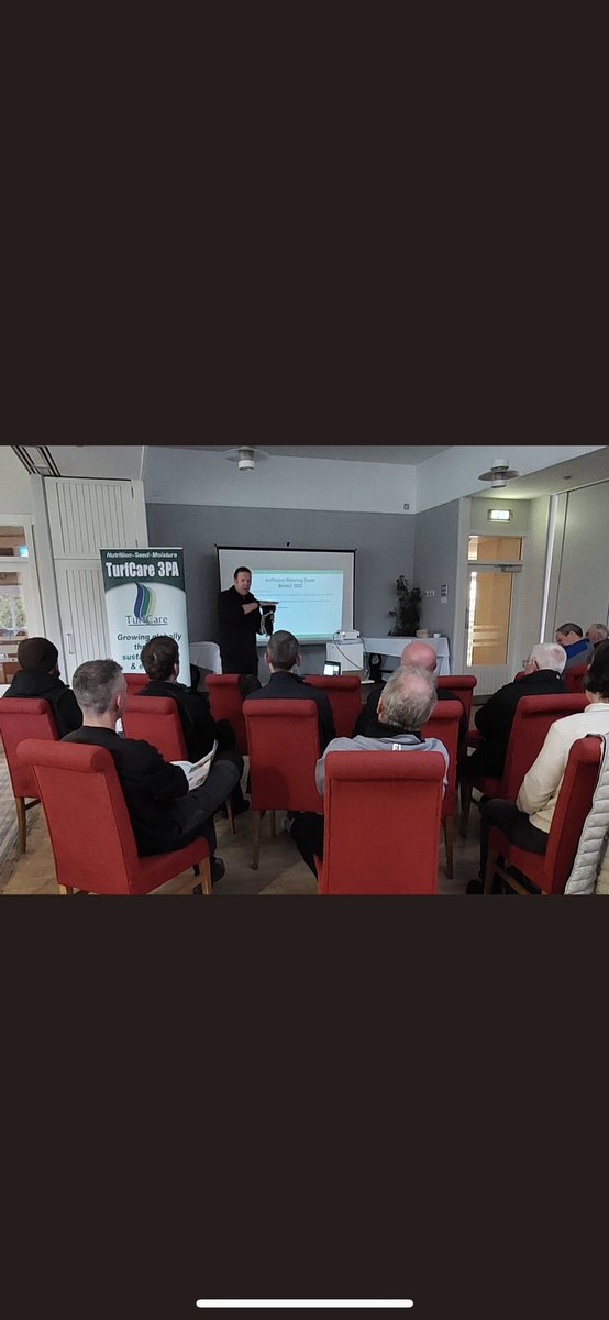Busy week in Ireland this week, many thanks to all the clubs that hosted the <a href="/TurfCare_IRL_UK/">TurfCare</a> Irrigation Roadshow <a href="/FotaIsland/">Fota Island Resort</a> <a href="/druidsglen/">Druids Glen Resort</a> &amp; <a href="/DunmurryGolf/">Dunmurry Golf Club</a>. Privileged to visit these fantastic golf courses &amp; present to greenkeepers &amp; golf club officials.<a href="/RainBirdGolf/">RainBirdGolf</a>