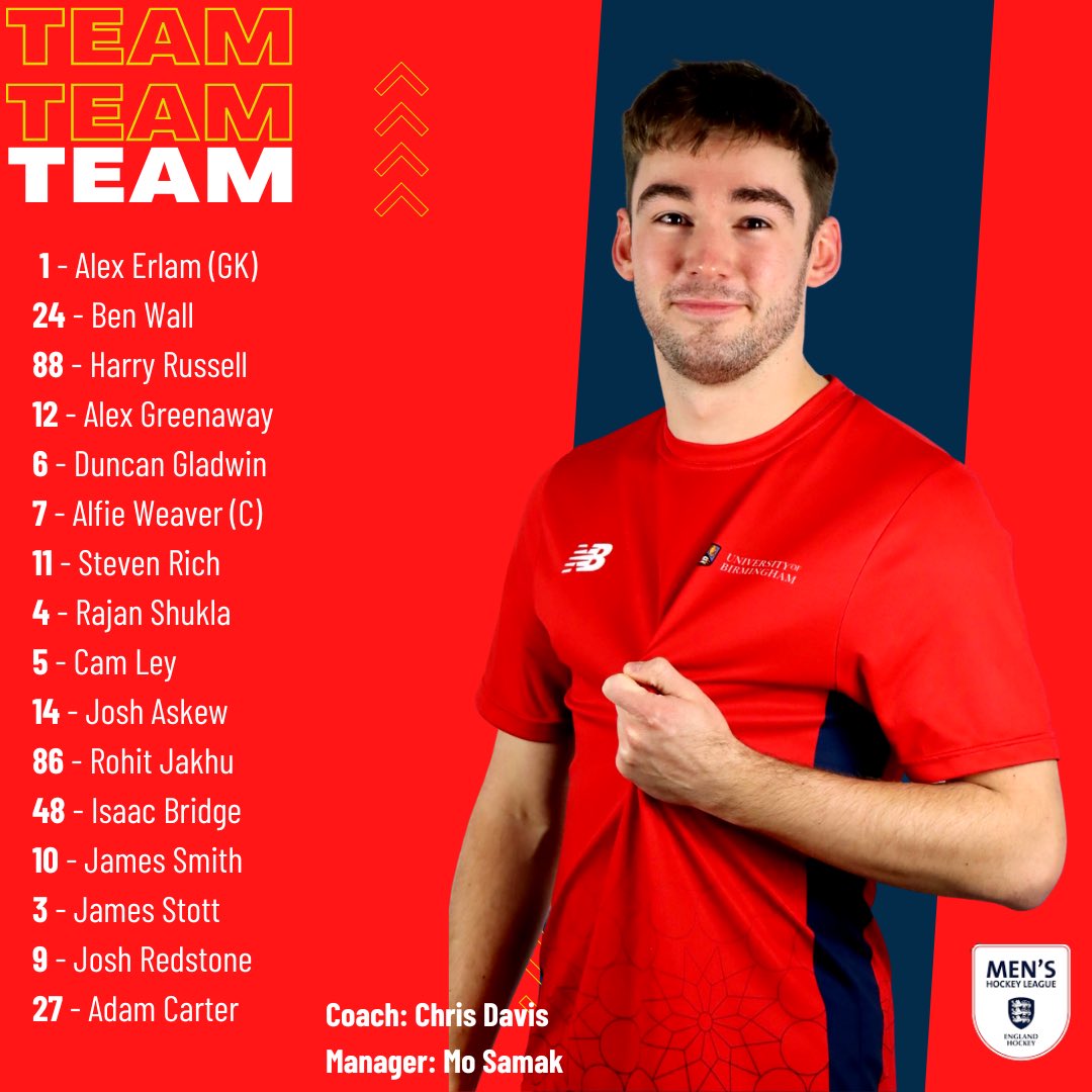 UOBHC1's tweet photo. MATCHDAY MEN’s 1’s &amp; 2’s 🏑
•
Here are our teams to face @LTHC1897 and @Belper_MHC 
•
#YAMB ❤️💛💙
📸 @tommyp232 https://t.co/68kZQPpeQP