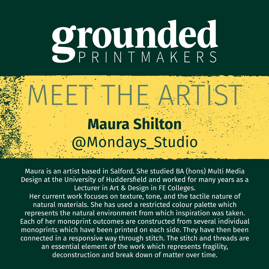 GroundedPrint's tweet photo. ✨ Meet the artist ✨
 
With just under a week to go until our Private View @HotBedPress, it’s time to introduce another of our brilliant artists!

Find out more about our upcoming exhibition and get your free tickets to our private view here https://t.co/mLlh3Aj4sU https://t.co/GCfmuV0vYp