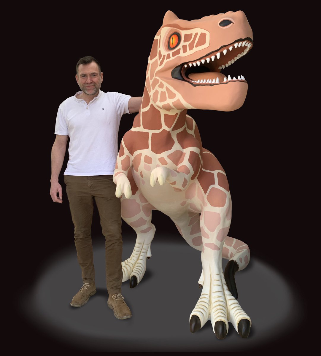 SandranSteve's tweet photo. It’s #WorldWildlifeDay and I’m sharing some of Steve’s wonderful @wildinart sculpture paintings. He likes to mix his wildlife up a bit.
#Wildlife
“Wild? He was absolutely livid!” - as the famous skit goes.
#WildInArt #WildInArtArtist #GoGoDiscover #WorcsBigParade #BigTrunkTrail https://t.co/WkTu7vOXCr