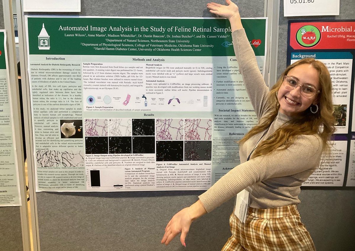Valdez Lab slays Oklahoma Research Day! #oklahomaresearchday #ord #valdezlab #fightingblindness