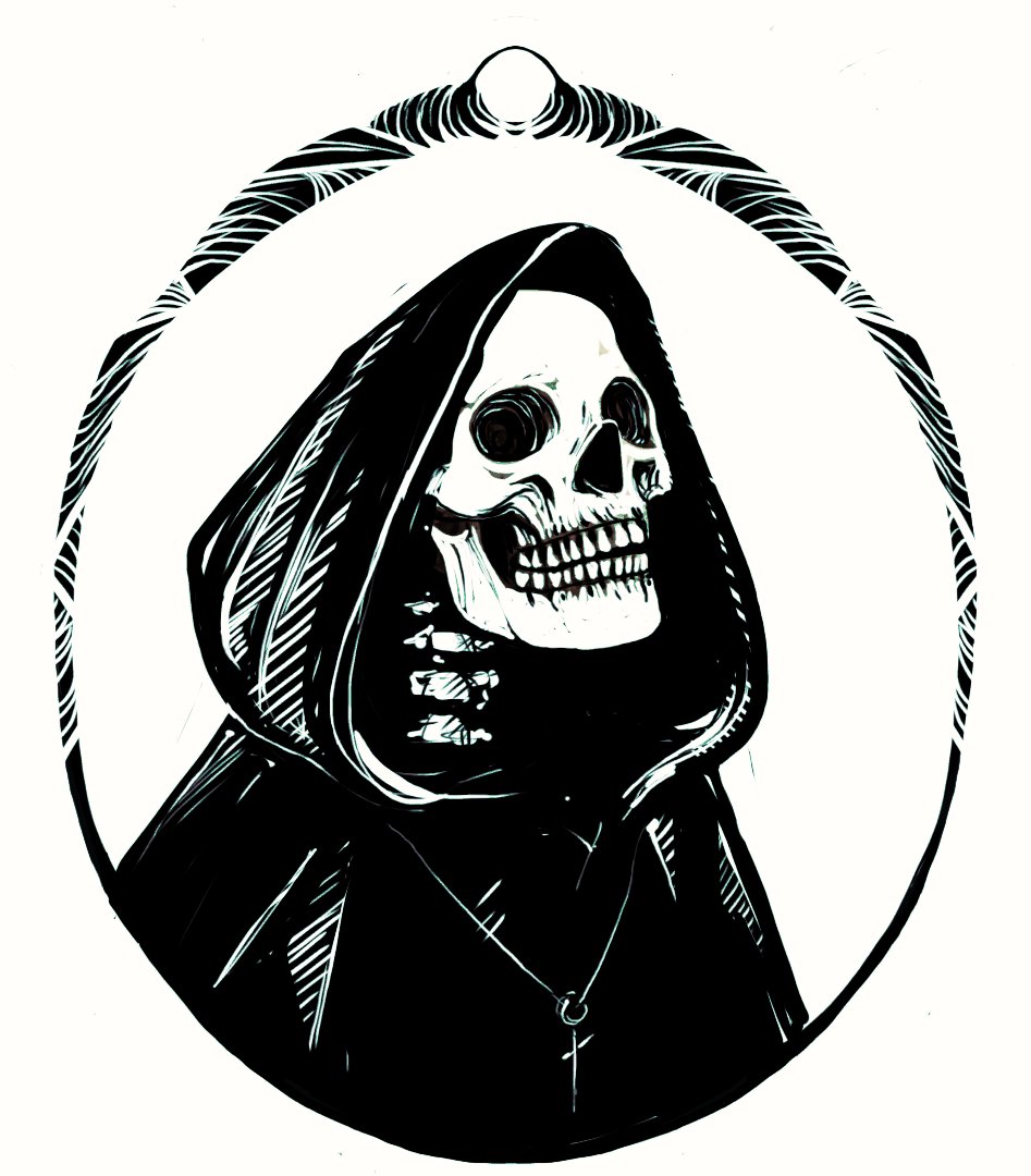 A more classical skeleton-man