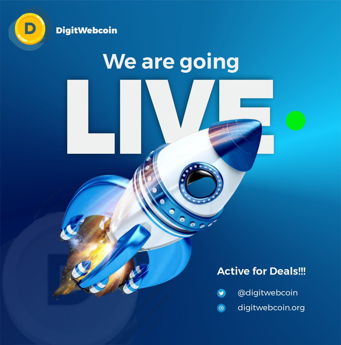maddiiedev's tweet photo. $Digit coin has launched guys!!
It is been listed on pancake swap.
Contract address
0xba8b88598e1d4990CcCE348288923b8cDA15952A
📌 Liquidity Locked for 1 Years
🌐 Website : https://t.co/RXEuyKLY56
✈️ Telegram : https://t.co/FHbgjCWwjP
@Digitwebcoin
#Digitwebcoin #Digitweb #digit https://t.co/oEy2QO1h0z