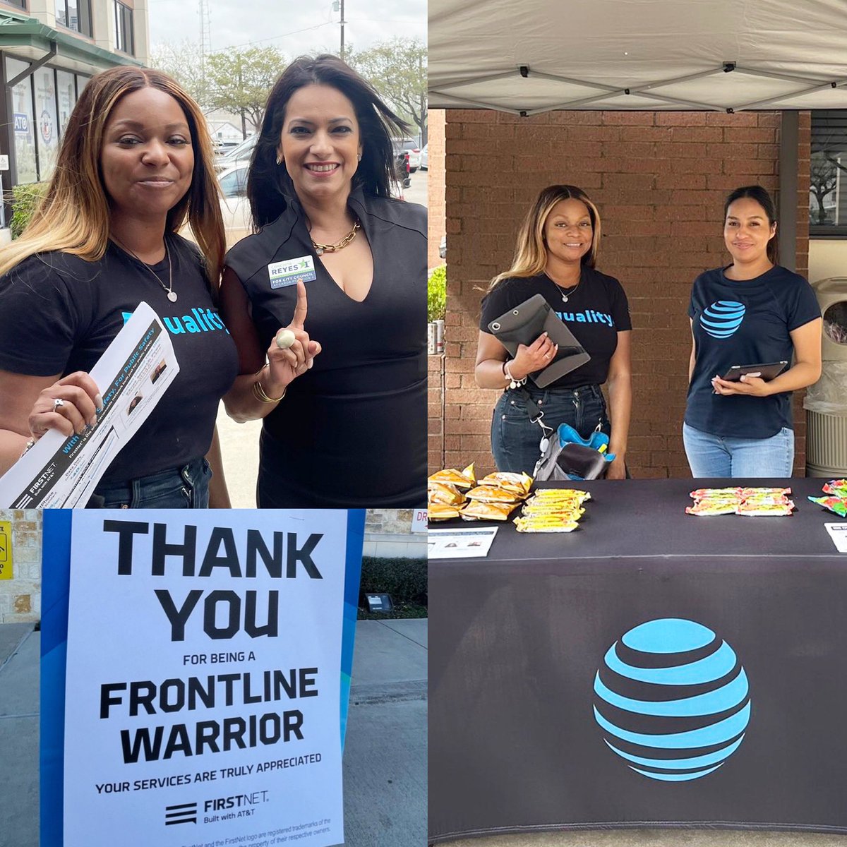stxsigteam's tweet photo. FirstNet Event with Meyerland! Way to go @lesliefuller_stx
#WeAreSTX #LifeAtATT #GoWest #STXSpeaks #STXSigTeam #FirstNet #firstresponders #WinLocal #FirstNetFamilyandFriends https://t.co/H2BzaTIrI2