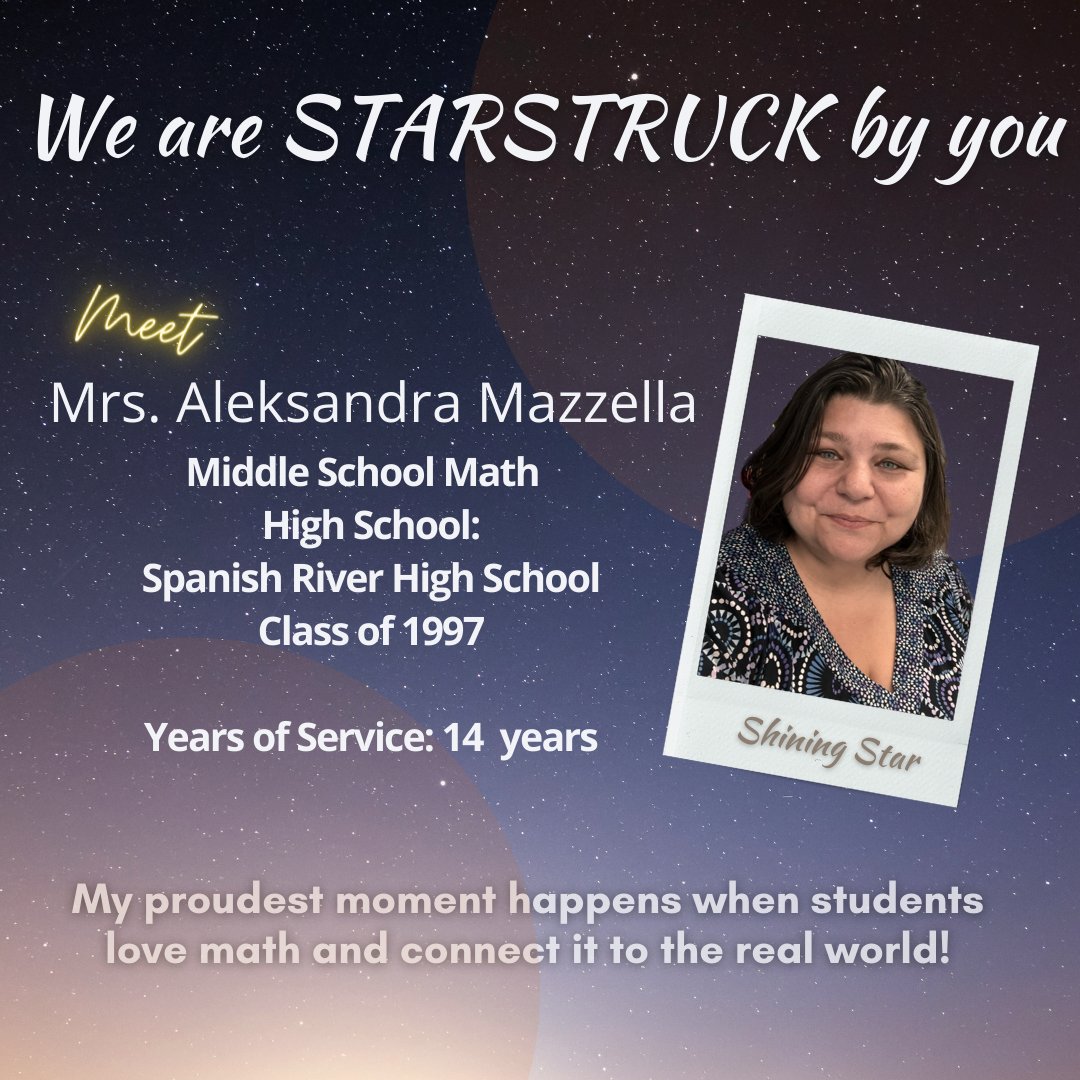 The School District recognized this week, February 27 – March 3, as Public Schools Week! We’re Starstruck by Mrs. Mazzella!
<a href="/pbcsd/">The School District of Palm Beach County</a> 
<a href="/hailtheriver/">Hail The River</a> 
<a href="/sdpbc_lindsay/">Lindsay Ingersoll</a>
 <a href="/kgwhetsell/">KW</a>
  #StarstruckPBC #PBCAlumni 
#ShiningStarPBC