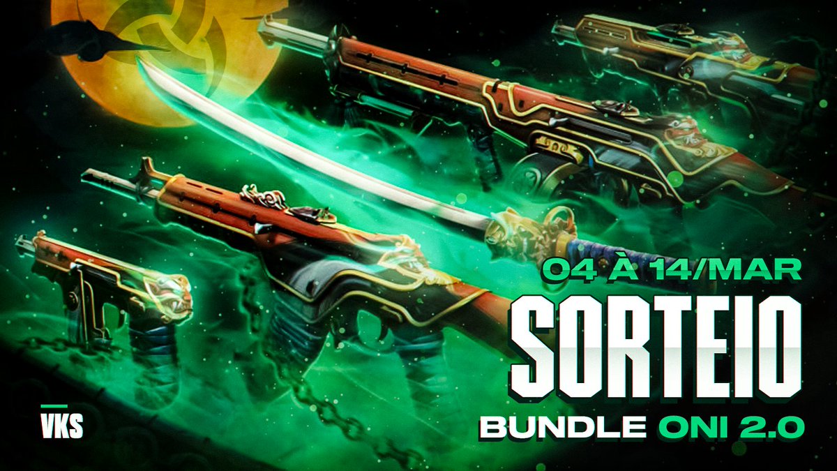 VikingsKR's tweet photo. ⚠ SORTEIO ESPECIAL ⚠

Você quer ganhar um Bundle Oni 2.0? Segue as regras e torce! 

1️⃣ Siga @TeamVikings e @Juzzzera 
2️⃣ Retweet esse post;
3️⃣ Marque dois amigos nesse post (não pode ser famoso ou de marca);

Você pode participar de 03/03 à 14/03. Sua chance! 💛 https://t.co/8QzykpaMW0
