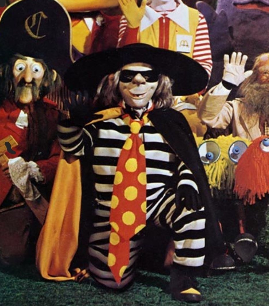 Mike Mitchell (@sirmitchell) on Twitter photo The original Hamburglar is straight out of a nightmare: The original Hamburglar is straight out of a nightmare: