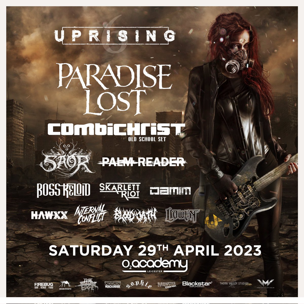 56 days some hours and some more minutes until we drag ourselves out of bed after The Night Before Uprising and open the doors at O2 Academy Leicester for Uprising 6 
The night before tickets: wegottickets.com/event/558144
Uprising Tickets: gigantic.com/uprising-ticke…