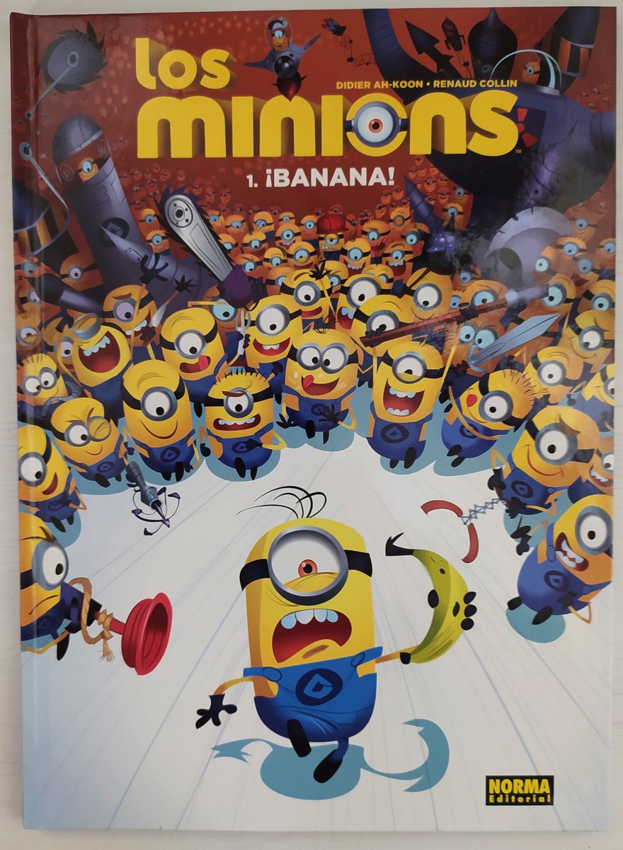 hombrepicaraza's tweet image. Un año de tebeos (62)
Los Minions.
¿Mis personajes favoritos creados este siglo? ¡Por supuesto! Malos malísimos pero con un enorme corazón y divertidos a más no poder, como demuestran en estos tebeos sin palabras. Acierto seguro
#intentando
#untebeoaldía
#unañodecómic
#LesMinions