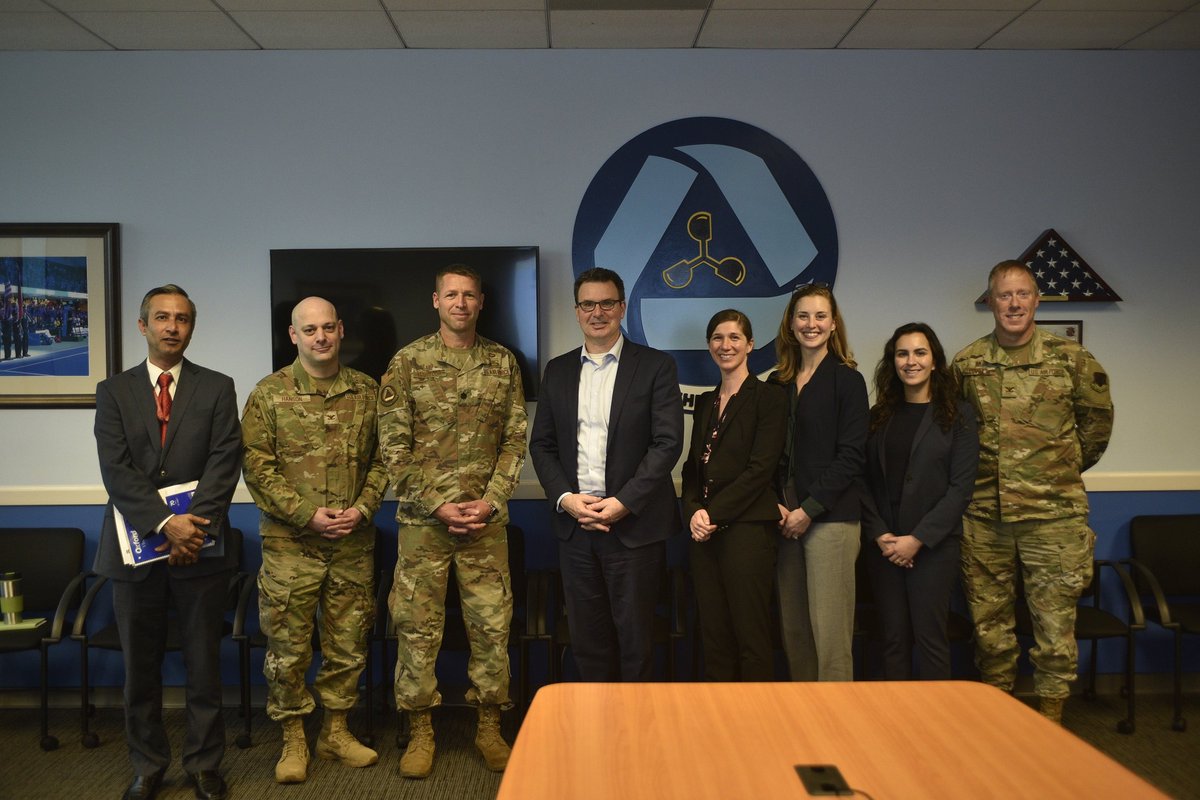 Joseph Bryan, Senior Climate Advisor to the Secretary of Defense and the Chief Sustainment Officer's team visited the 14th Weather Squadron to get a better understanding of the <a href="/usairforce/">U.S. Air Force</a> only squadron supporting the DoD, IC, and NATO on all things related to climate.