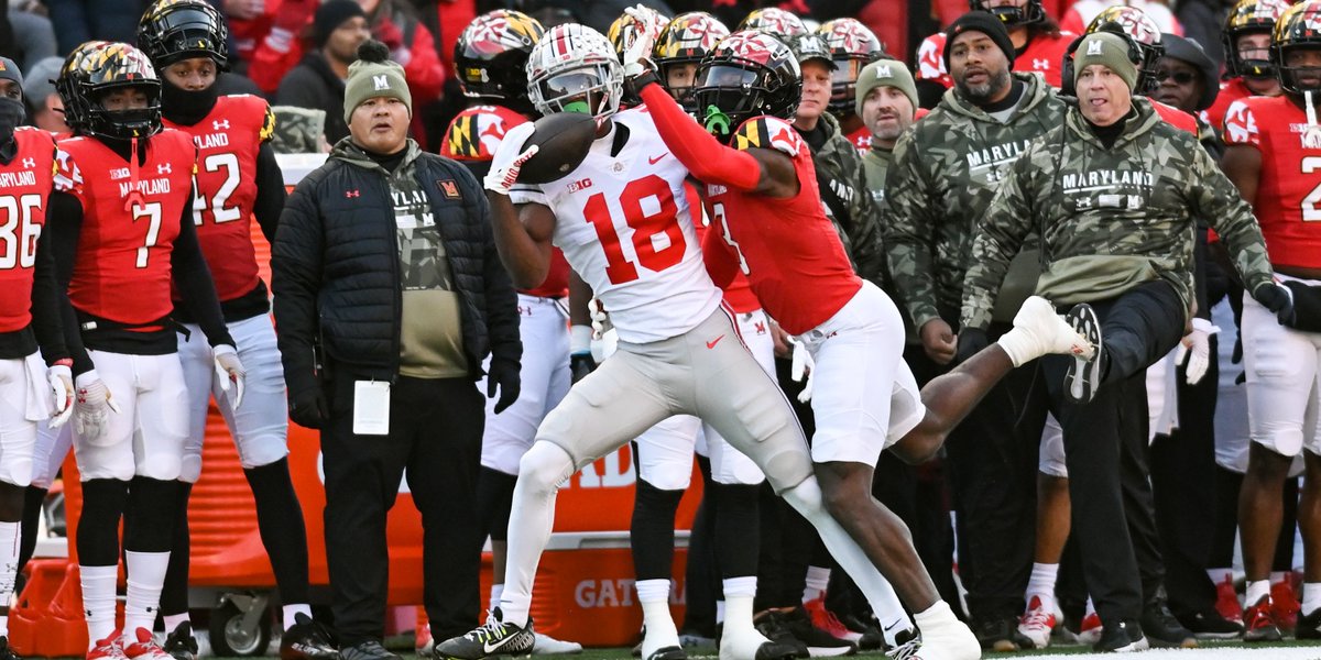 Jeff_Ermann's tweet photo. Maryland has a history of producing athletic freaks who blow up at the NFL Draft Combine, and it's happening again today:

https://t.co/20DWycbWcH #Terps https://t.co/026UocwGRU
