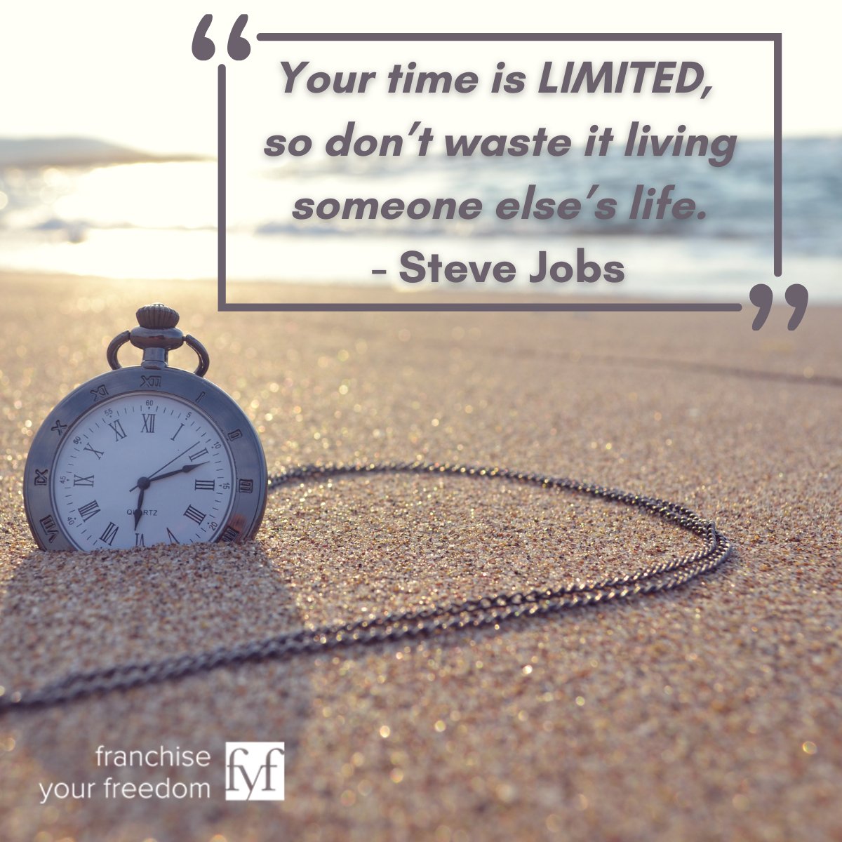 FranchiseFree1's tweet photo. Is today your day to take the first step to creating your best life? If you have been thinking about your career possibilities, let's chat.

#BusinessOwnership might be in your future! Don't waste anymore time building someone else's dream.

#FranchiseYourFreedom #stevejobs https://t.co/HS6Gsx2POz