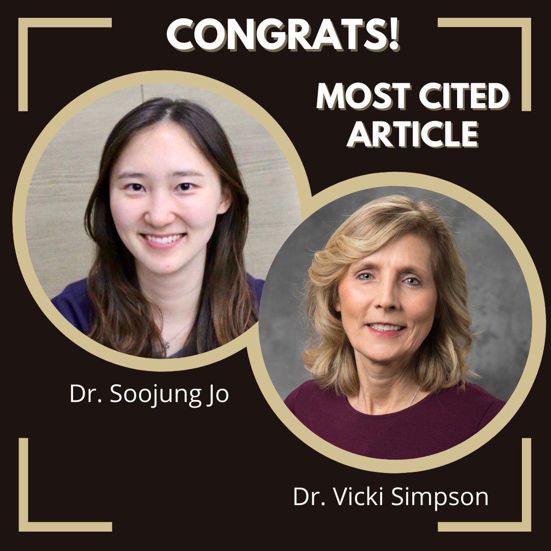 Congratulations to Soojung Jo, Vicki Simpson, and all of the other authors for their work on the article “Nurses' resilience in the face of coronavirus (COVID-19): An international view.” It is been one of the most cited articles! bit.ly/3y7VR3F