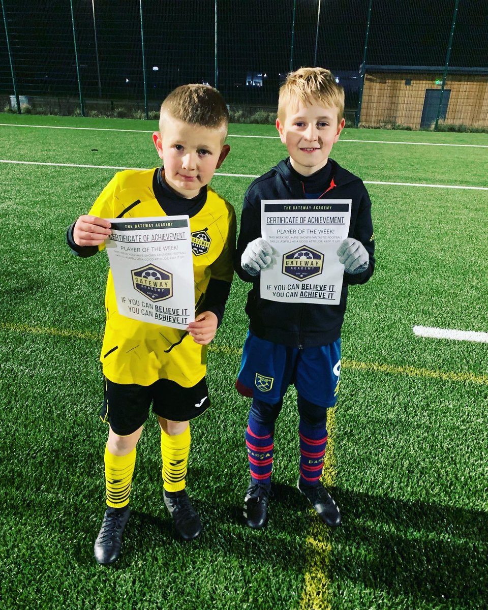 TheGatewayAcademy (@thegatewayacad3) on Twitter photo Star players this evening!. Well done boys!🔥 Great sessions from all our age groups!💪 Good luck in your games at the weekend!🙌⚽️ Star players this evening!. Well done boys!🔥 Great sessions from all our age groups!💪 Good luck in your games at the weekend!🙌⚽️