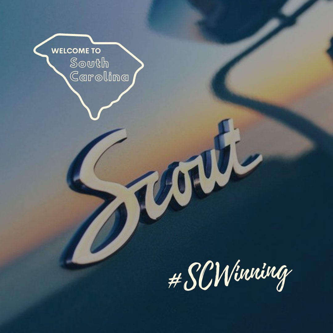 PamelaEvette's tweet photo. South Carolina continues to be a hub for automotive and manufacturing advancement. Today’s announcement that Scout Motors will be investing $2 billion dollars and creating 4,000 jobs highlights our administration’s commitment to keep #SCWinning. https://t.co/Up8JZfXjKO