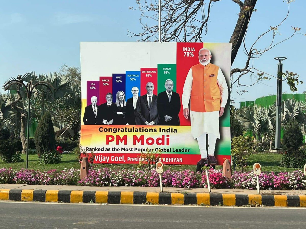 Espectacular en la India
Y en México la derecha se queja cuando lo publicamos…