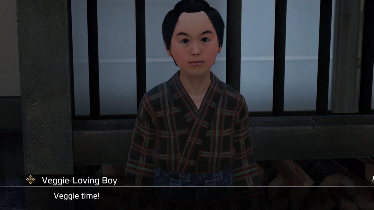 When I'm about to eat a vegetable