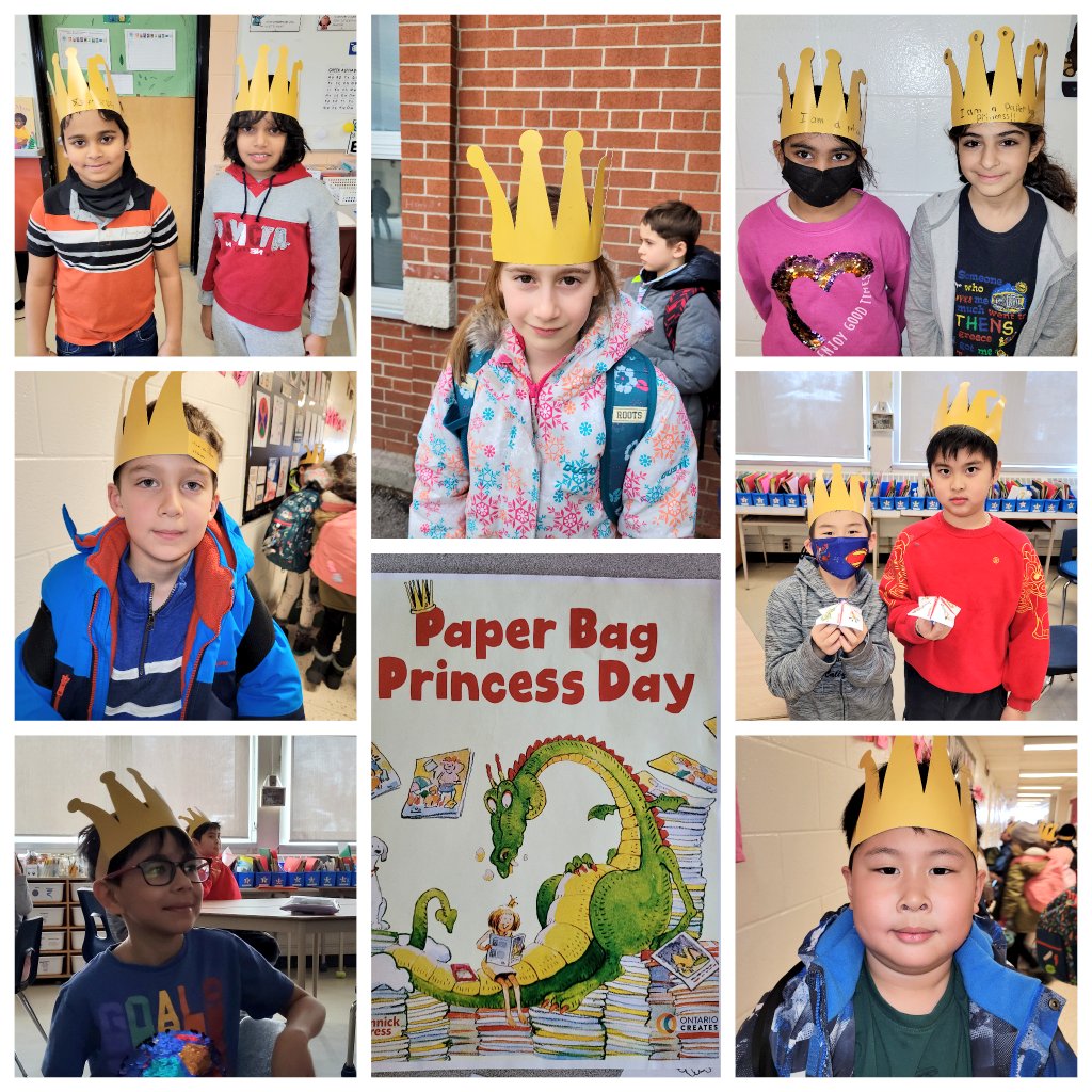 TamaraKakish's tweet photo. The Paper Bag Princess Week was a hit in Room 208 @TDSB_DunlacePS
We love ๐ง๐ต๐ฒ ๐ฃ๐ฎ๐ฝ๐ฒ๐ฟ ๐๐ฎ๐ด ๐ฃ๐ฟ๐ถ๐ป๐ฐ๐ฒ๐๐. A beloved @RobertMunsch3
Classic. A story of resilience and challenging stereotypes. Thank you @AnnickPress for the event kit.
#PBPDay #standuptodragons https://t.co/jtIDacFeAO