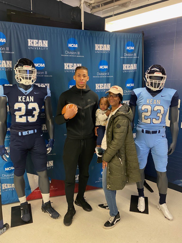 I would like to thank @CoachGarrett53 and @KeanUniversity for allowing me to go on a great tour.