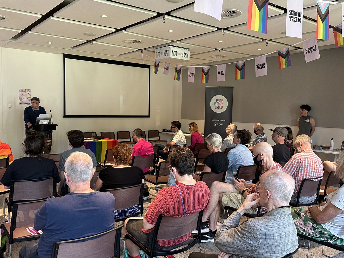Graham Willett’s paper: ‘What was Liberation?’ takes us on a thoughtful journey through the Liberation movement #pridehistoryconference #histsex #ozhist #twitterstorians