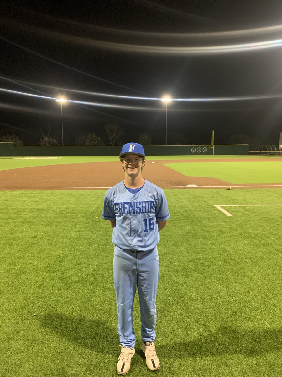 ✭Five Tool Texas✭ (@fivetooltexas) on Twitter photo #FiveToolFestival F: <a href="/FrenshipBSBL/">Frenship Baseball</a> 4, Carroll
PoG: <a href="/nick_blev/">Nick Blevins</a> 7 IP, 3H, 6K
Hitter: <a href="/BlaineChancy/">Blaine Chancy</a> 3-3, RBI, R #FiveToolFestival F: <a href="/FrenshipBSBL/">Frenship Baseball</a> 4, Carroll
PoG: <a href="/nick_blev/">Nick Blevins</a> 7 IP, 3H, 6K
Hitter: <a href="/BlaineChancy/">Blaine Chancy</a> 3-3, RBI, R