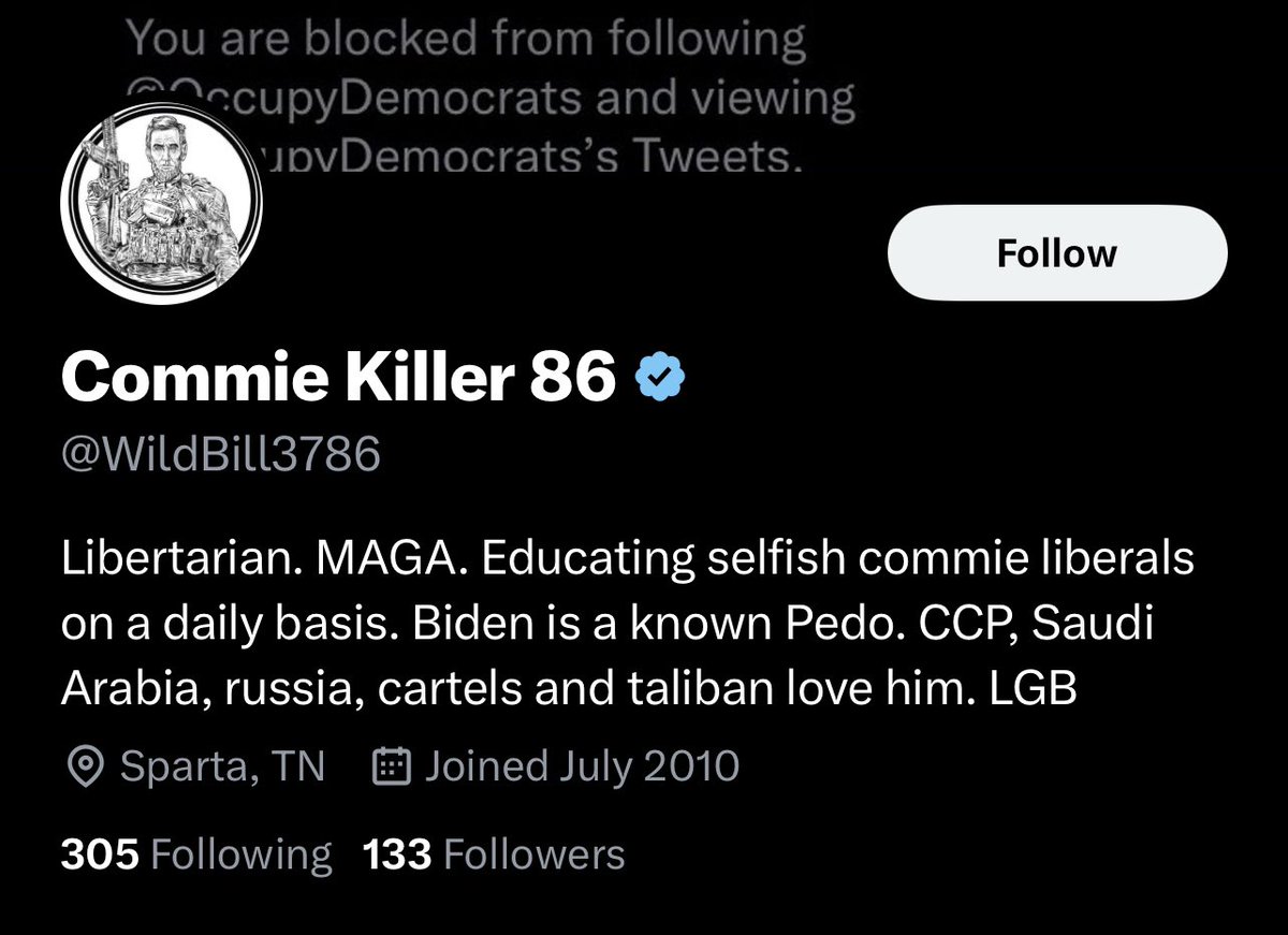 NiciH10's tweet image. Oh no, this super tough guy added me to his lists! 🫢 #MAGATool #DoucheAlert