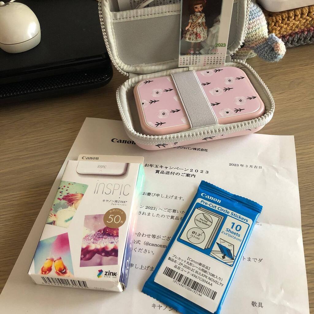 sorapuri's tweet photo. お年玉キャンペーンの賞品が届きました♪
丸形シールが嬉しい(´▽`)
ありがとうございます!
#canon
#inspic
#canoninspic
#zinkpaper
#お年玉キャンペーン https://t.co/CSgBp3I81E https://t.co/PaWb0gjYhx
