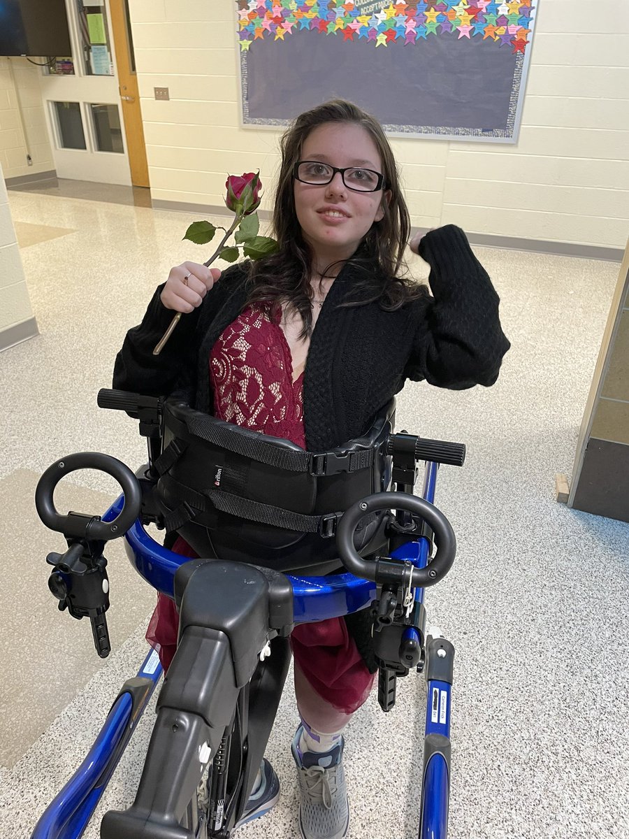 Danced the night away with this fun gal at the Sophomore Hop tonight! #penndelcoproud