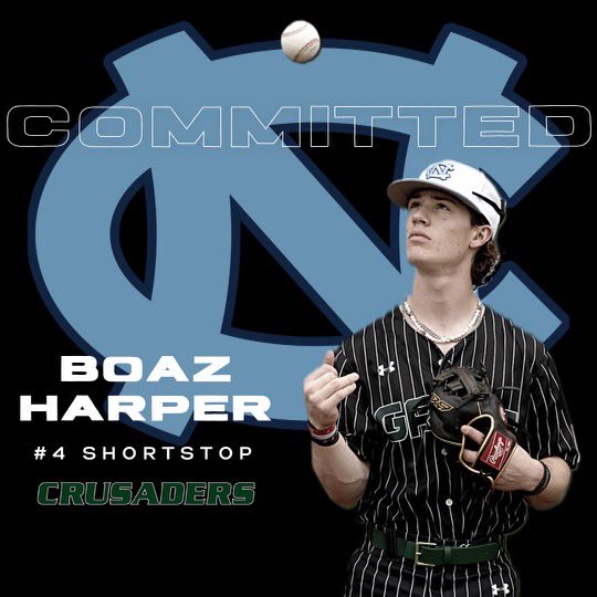 Congrats to <a href="/BoazHarper/">Boaz Harper ✟</a> on his commitment to UNC. 

<a href="/BoazHarper/">Boaz Harper ✟</a> 🤝 <a href="/DiamondHeels/">Carolina Baseball</a>
