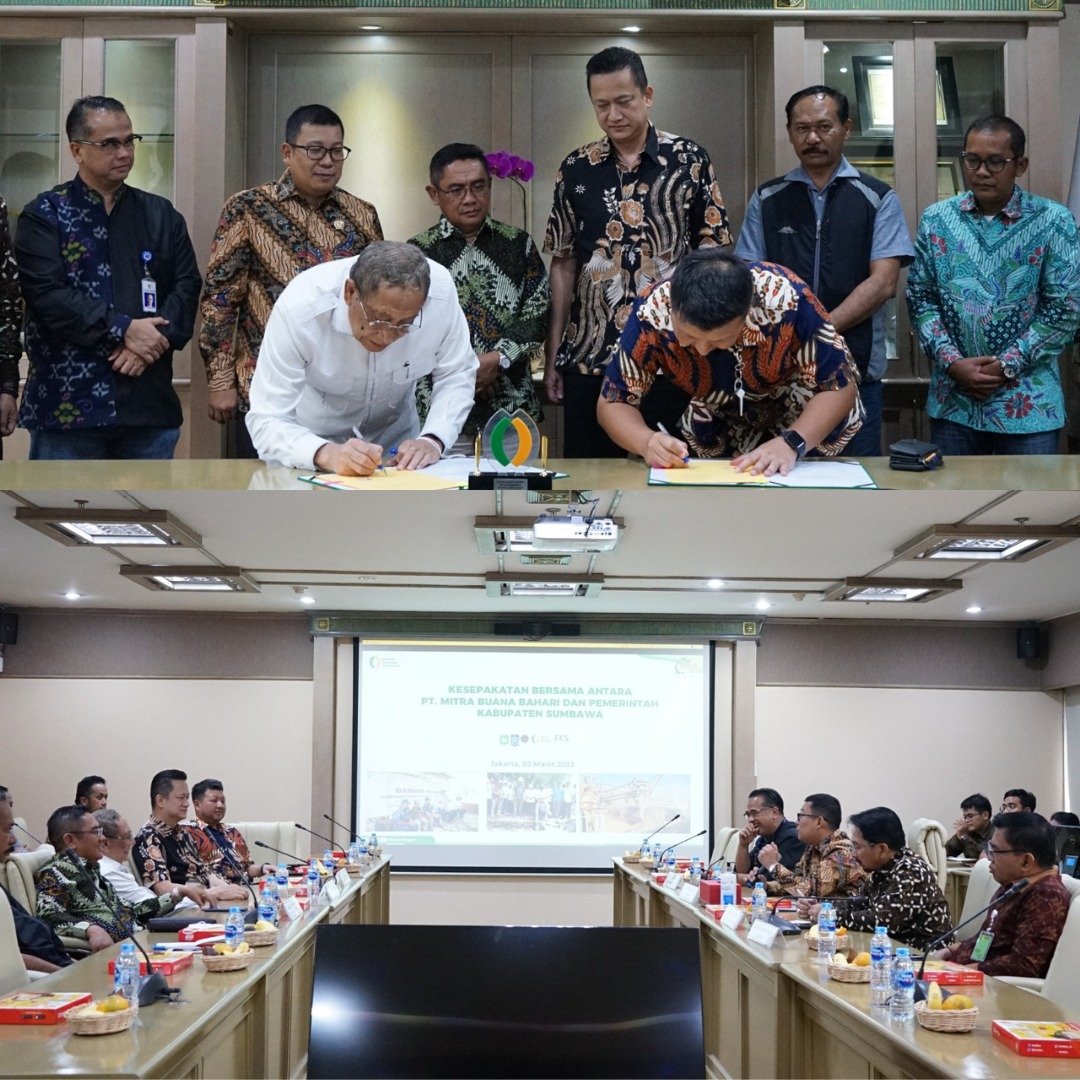 BadanPangan's tweet photo. NFA dorong percepatan pembangunan Pelabuhan Pangan Teluk Santong Sumbawa (3/3).
@SKP_Sumbawa
#SinergiPangan #TolLaut #Jagung https://t.co/n54TOwie7T