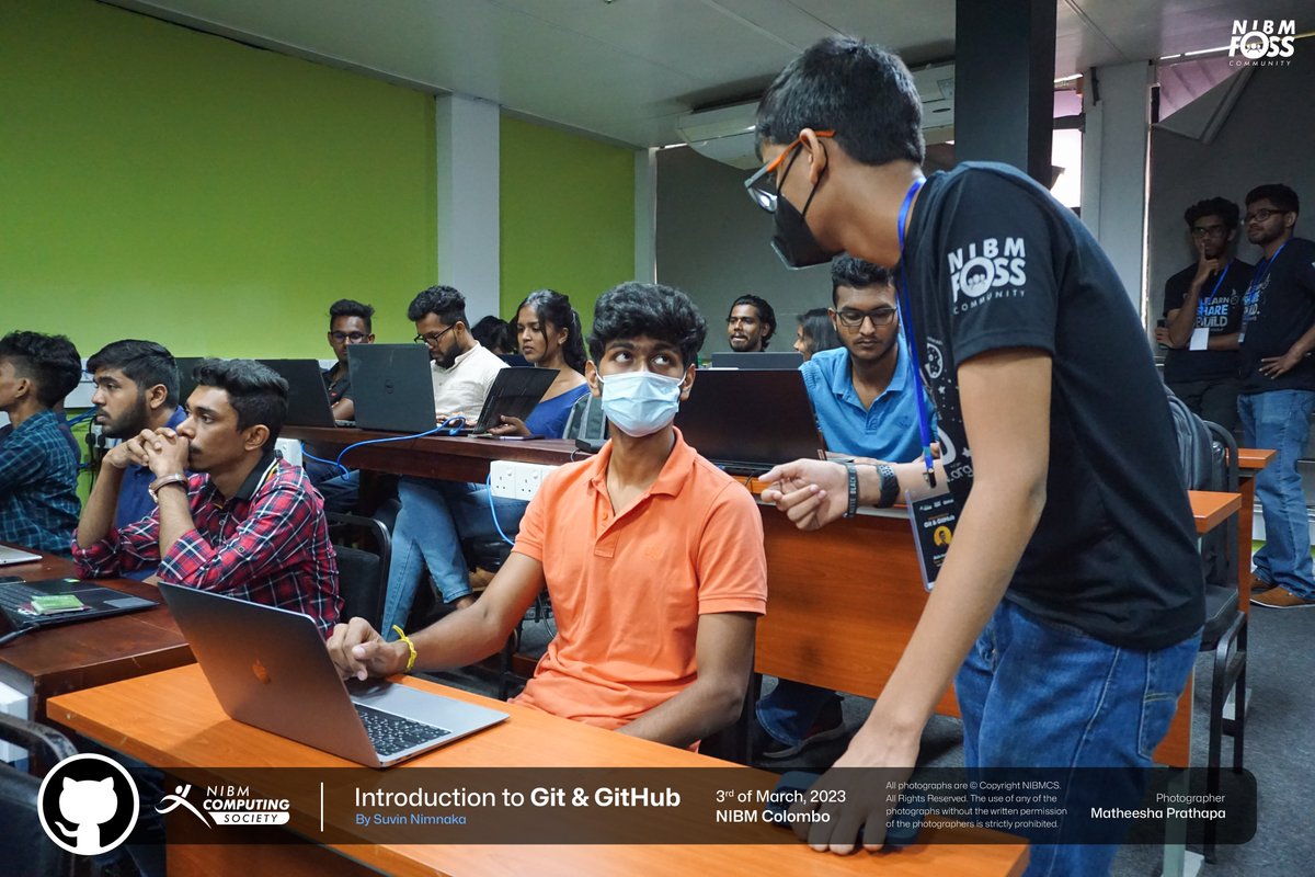 nibmcs's tweet image. We are thrilled to have hosted the &quot;Introduction to Git &amp;amp; GitHub&quot; event conducted by @tikirimaarie. Attendees gained valuable insights and knowledge into version control and collaboration with Git and GitHub. 

#gcsrilanka #githubeducation #github #NIBMCS #NIBM #FOSSNIBM