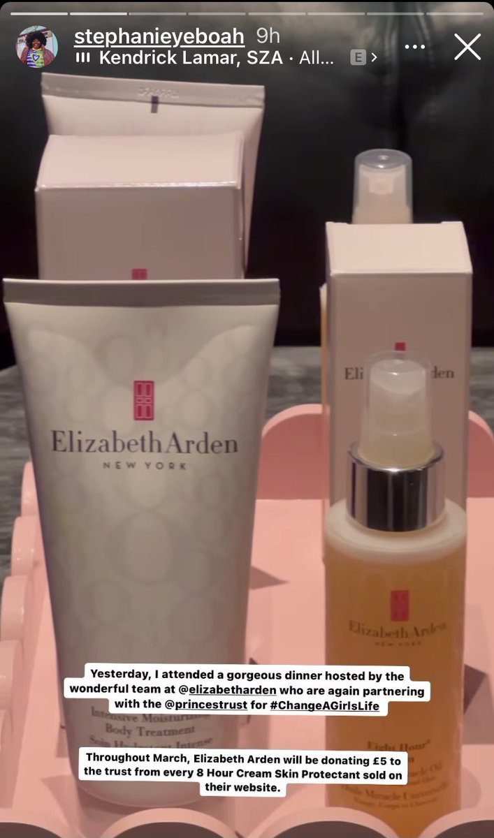 < Throughout March, Elizabeth Arden will be donating £5 to the trust from every 8 Hour Cream Skin Protectant sold on their website > 💰🔥🔍🔍🔍👀

#NotSpare 
#RealRoyals 
#ThePrincesTrust
#ChangeAGirlsLife