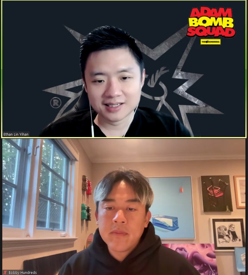 SG Adam Bomb Squad 💣 (@sgadambombsquad) on Twitter photo Thank you <a href="/bobbyhundreds/">bobbyhundreds</a> for joining us for a zoom session today! So much wisdom from Bobby's sharing. Here's a thread 🧵of some of the gold that Bobby shared with us today: Thank you <a href="/bobbyhundreds/">bobbyhundreds</a> for joining us for a zoom session today! So much wisdom from Bobby's sharing. Here's a thread 🧵of some of the gold that Bobby shared with us today: