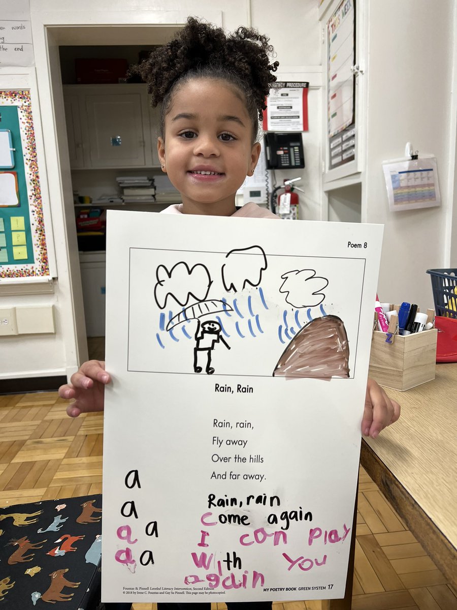 Round 2 Roaming, here we come: POETRY!!! Thank you @KathyBrownRR for the inspiration
(Blog: ow.ly/sroT50MYxEf)!!! 🤩 so much fun!!! @rrcna_org #earlyliteracy #proudtobelbusd #readingrecoveryworks #NBCTstrong