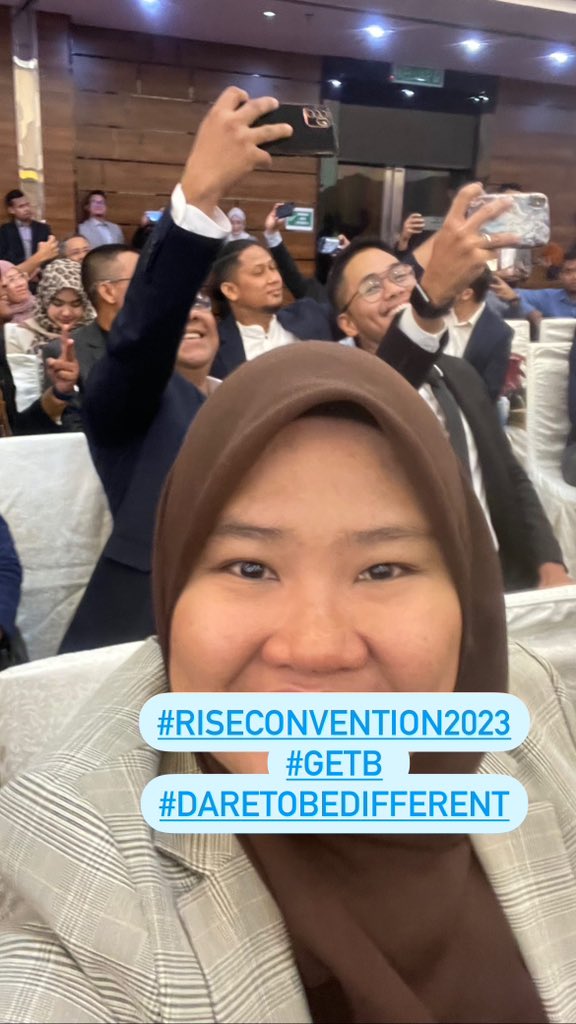 zieha_malek's tweet image. #RISECONVENTION2023 
#GETB 
#DARETOBEDIFFERENT