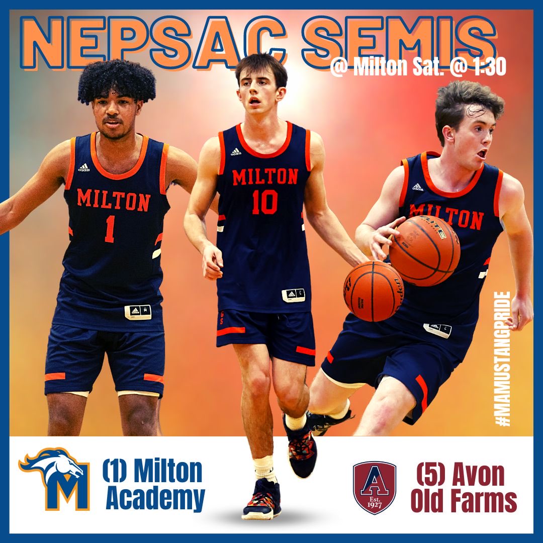 Best of luck to #1 seeded BVBB as they host #5 ⁦⁦<a href="/avonoldfarms/">Avon Old Farms</a>⁩ in the ⁦<a href="/NEPSAC/">NEPSAC ®</a>⁩ Class A Semifinals ⁦<a href="/ISLSPORTS/">The ISL</a>⁩ #rollstangs