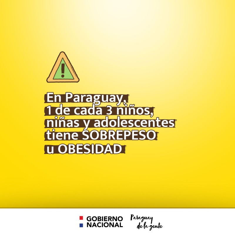 msaludpy's tweet photo. Ante la epidemia de obesidad, urge cambiar hábitos

En Paraguay, más de la mitad de la población adulta y uno de cada tres niños y adolescentes tienen sobrepeso y obesidad. Cada año, se registran 2.600 muertes vinculadas al exceso de peso.

➕ℹ️ https://t.co/HYmmVaKdvv