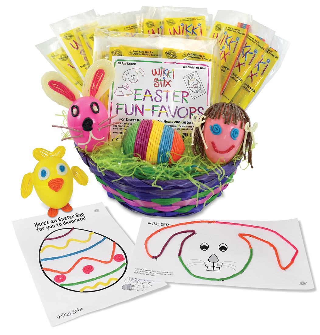 Wikkistix's tweet photo. Easter Fun Favors! Perfect for a Party or Basket! A FUN non-candy addition for all Easter Baskets! Available on https://t.co/UJ38VYFtME or https://t.co/7O4yGNpkAX #wikkistix #nocandy #wikkistix #Easterpartyfavors https://t.co/iryjv8p3Dg