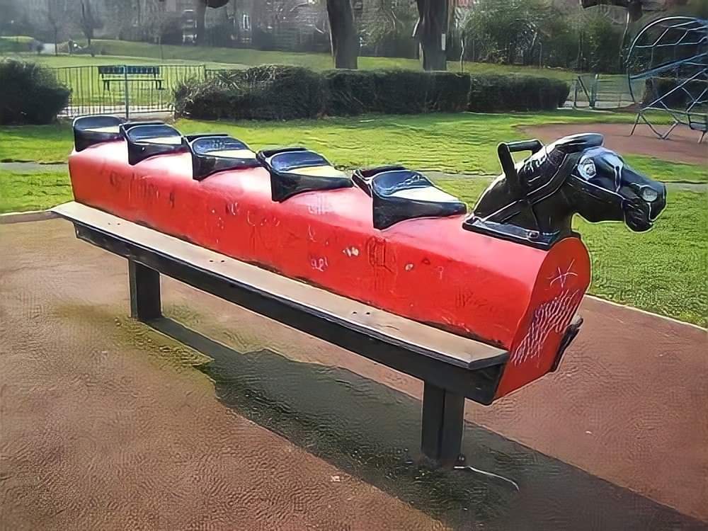 seventiesuk's tweet image. Did your local park have one of these?
