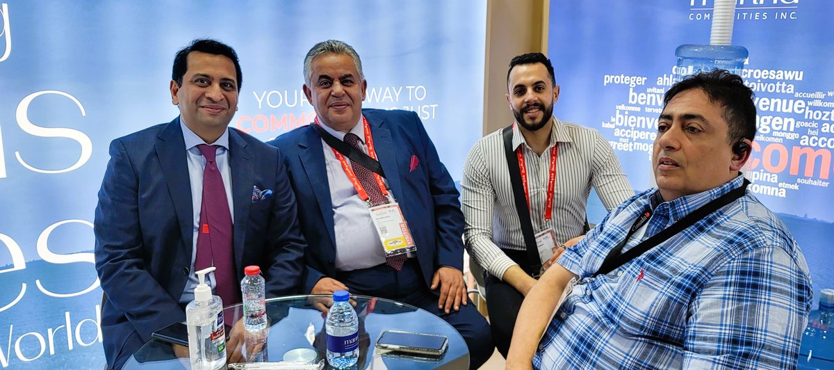 MarinaComm's tweet photo. I want to thank everyone visiting us at the #Gulfood2023 It is always a great pleasure to spend time with you all. Looking forward to meeting you again soon ! https://t.co/clLqN6snwi