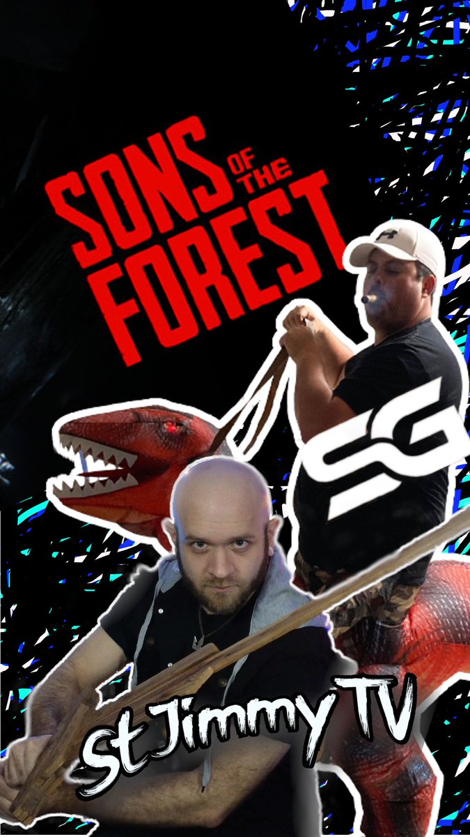 ShadderGun's tweet photo. Come watch as my self and StJimmyTV take on the Sons of the Forest https://t.co/HaDffNwxmS https://t.co/yDjys4vdYG