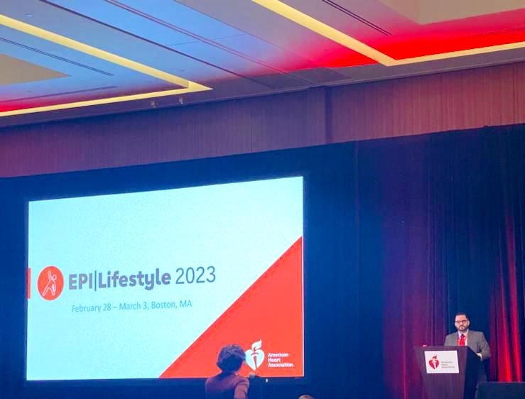 Such a privilege and pleasure to be back in person at <a href="/American_Heart/">American Heart Association</a> #AHAEPI and present the artificial intelligence enabled #ECGCAC and #ASCVD #MACE risk in the community! <a href="/DrLopezJimenez/">Francisco Lopez-Jimenez, MD</a> <a href="/zachia5/">Zachi Attia</a> <a href="/Doctora_BetsyMI/">Betsy J. Medina Inojosa, MD.</a> @drpaulfriedman <a href="/MayoClinicCV/">Mayo Clinic CV</a> <a href="/anumanainc/">Anumana | AI in Cardiology | ECG-AI</a>