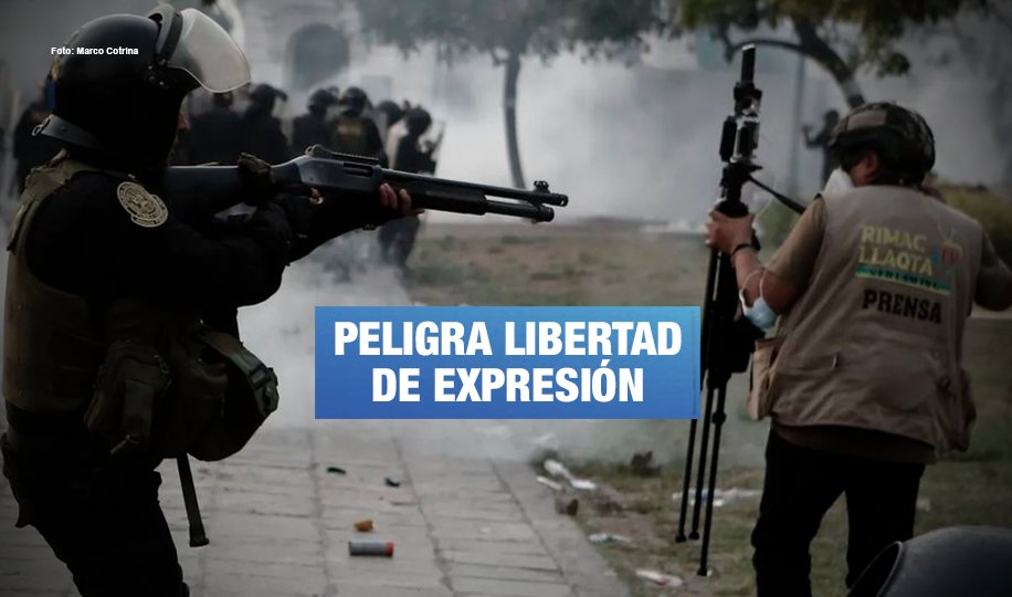 WaykaPeru's tweet photo. 🚨#ALTERTA | Peligroso protocolo. Además de ser considerado un documento que obstruye la libertad de información, la @ANP_periodistas ha subrayado que el protocolo no menciona un plan de acción en casos donde los agresores sean efectivos policiales.
https://t.co/OxFKWfK0zN https://t.co/gV7XLev15b