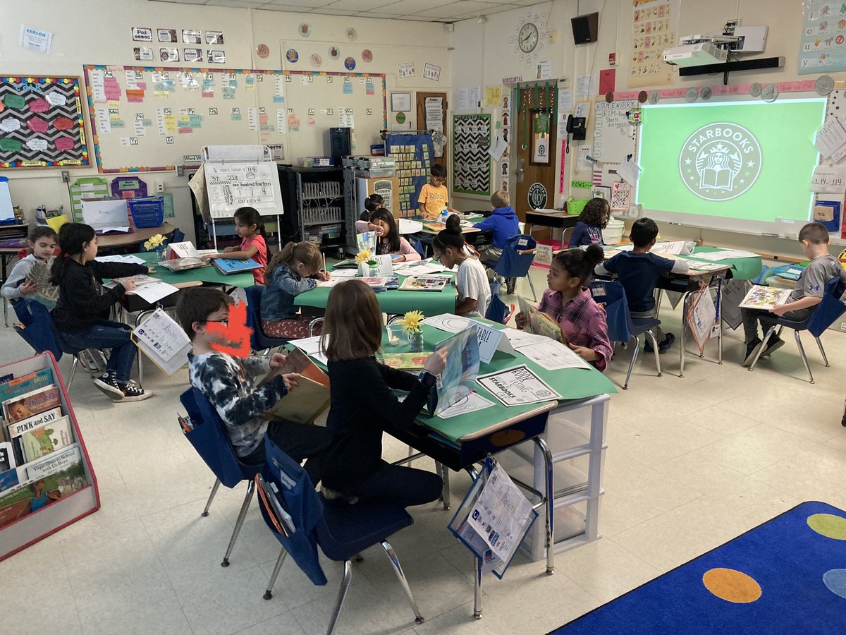 CabeMrs's tweet photo. Read Across America ends… but reading is lifelong! What will we read next? We did some book-tasting today @ our Star Books Cafe! https://t.co/XoxJxXadrE
