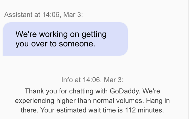 sapountzis's tweet photo. @GoDaddyHelp is this a joke? https://t.co/y0rHSoEh7a