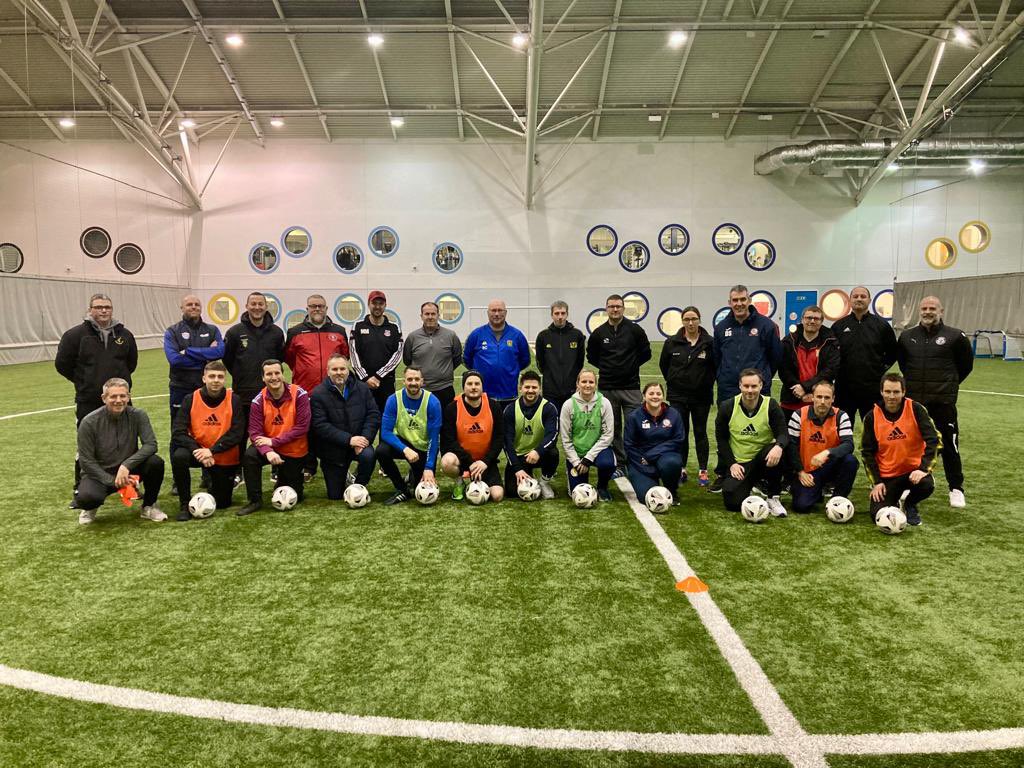 ScotFANorth's tweet image. Player Pathway|  Well done to all the coaches who attended our 4v4/5v5  and 7v7 workshops tonight at Aberdeen Sports Village ⚽️👍 #ScottishFACoachEd #letthemplay