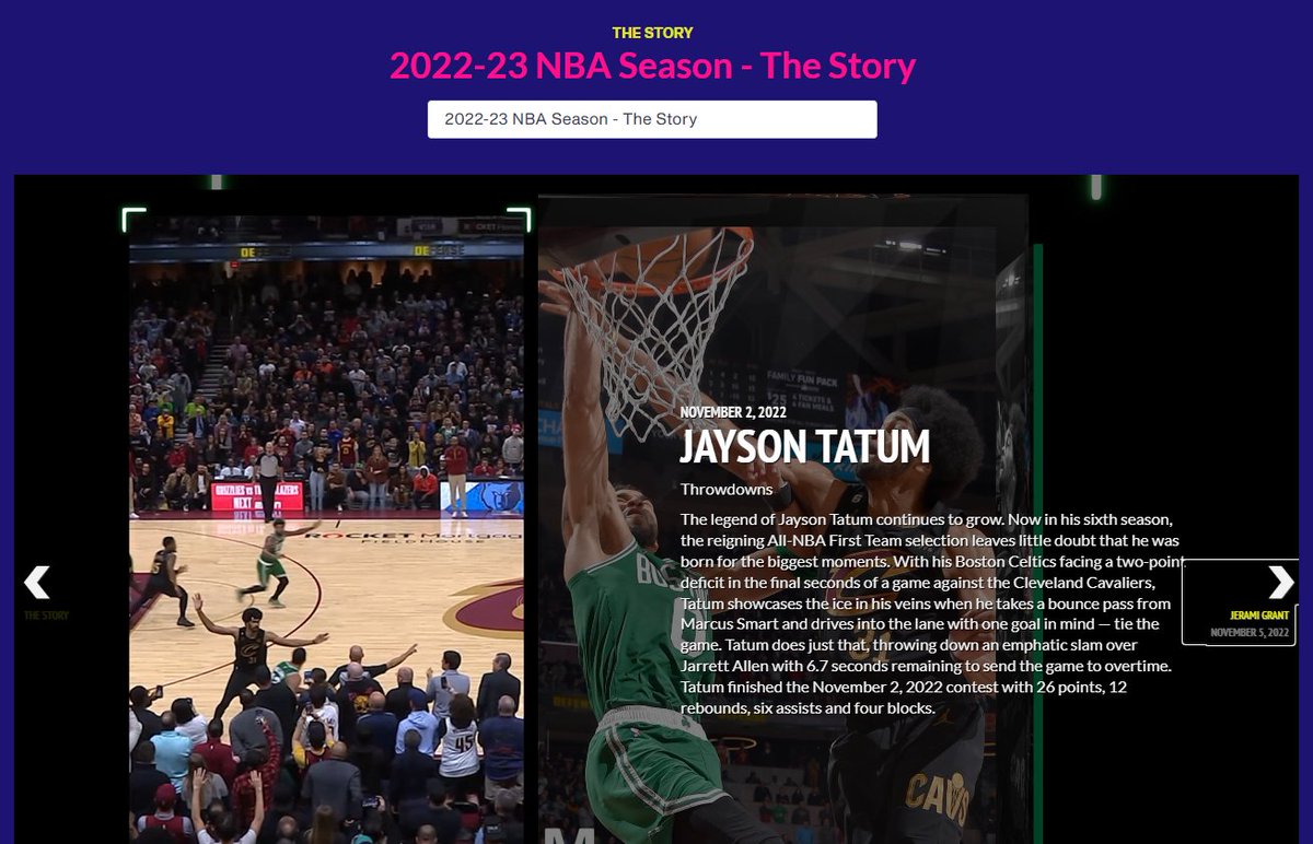 jonboybeats's tweet photo. Giveaway in support of @TheMomentNerd's new creation 🤓🚨

"The Story" is an amazing timeline view of NBA Moments

1. RT this post
2. Vote for "The Story" in Flow Hackathon (link in next tweet)
3. Reply w/ a Green Heart showing you voted!

Two of the new MGLE Packs up for grabs! https://t.co/FhcNLPMJy6