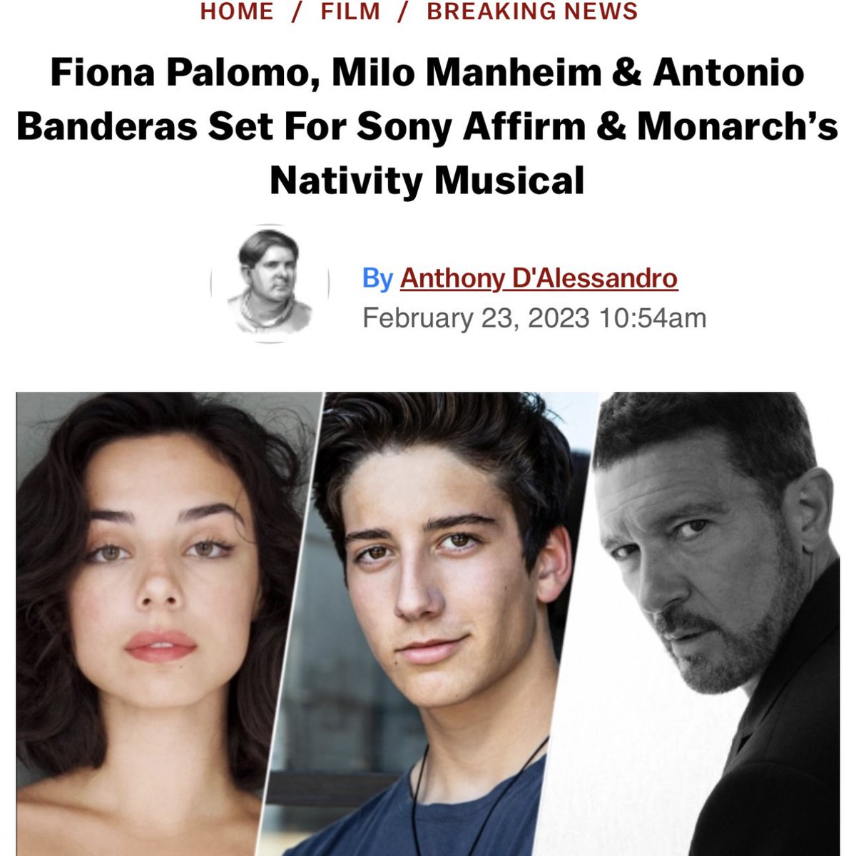 Honored to be working on my brother Adam’s film in Spain as Music Supervisor &amp; Vocal Producer.
